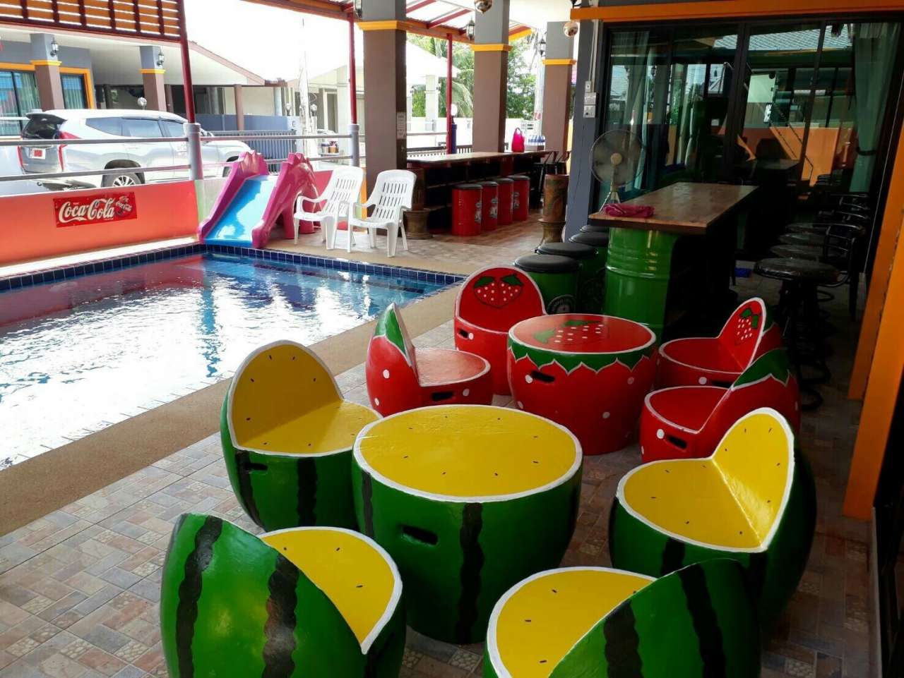 บ้านพักชะอำ แบมแบม1 พูลวิลล่า